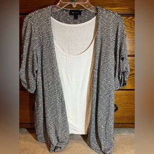 AB Studio top with built in jacket.